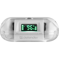 Bluetooth Гарнитура Defender Twins 916 белый,TWS
