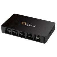 Разветвитель для подключения вентиляторов и подсветки Ocypus Delta EH10 BK PRO