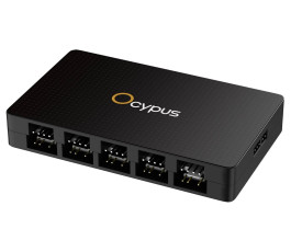 Разветвитель для подключения вентиляторов и подсветки Ocypus Delta EH10 BK PRO