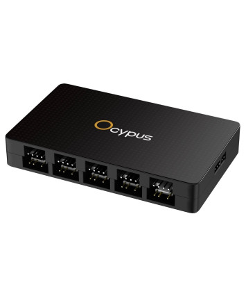 Разветвитель для подключения вентиляторов и подсветки Ocypus Delta EH10 BK PRO