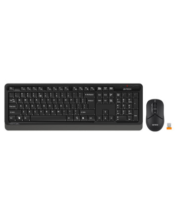 Беспроводной набор клавиатура + мышь A4Tech FStyler FG1012 черный/серый