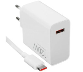 СЗУ Xiaomi 120W, USB-A - Type-C + кабель