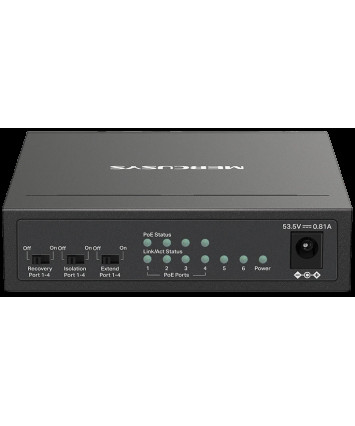 Коммутатор Mercusys MS106LP 6port, неуправляемый, PoE