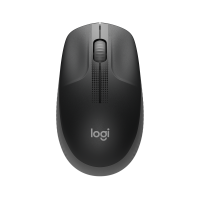 Мышь беспроводная Logitech M190 черно-серая