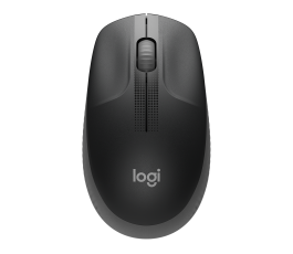 Мышь беспроводная Logitech M190 черно-серая