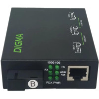 Медиаконвертер Digma DMC-1G53-20B