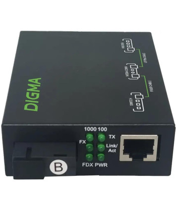 Медиаконвертер Digma DMC-1G53-20B