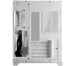 Корпус mATX кубик без БП Ginzzu V400, белый