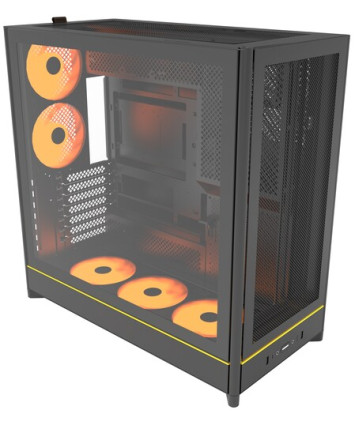 Корпус ATX без БП Montech HS01 PRO, черный