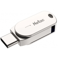 Флеш накопитель 32Gb USB 3.0+TypeC Netac U785C (NT03U785C-032G-30PN)