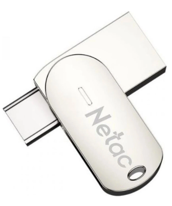 Флеш накопитель 32Gb USB 3.0+TypeC Netac U785C (NT03U785C-032G-30PN)