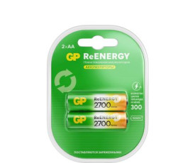 Аккумуляторные батарейки AA GP 2700mAh 270AAHCRGY-2CRCB2 2шт