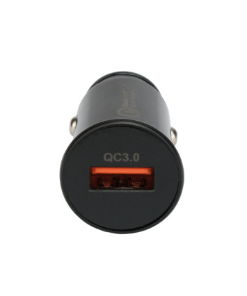 Автомобильное ЗУ Cablexpert MP3A-UC-CAR22 (18 Вт, 5-12 В, 1 USB, 3A), QC 2.0/3.0