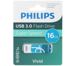 Флеш накопитель 16Gb USB 3.0 Philips Vivid (FM16FD00B/97)