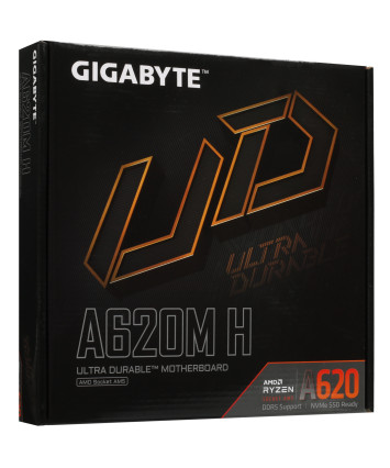 Материнская плата Socket AM5 Gigabyte A620M H (rev. 2.2)