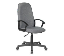 Кресло руководителя Бюрократ CH-808LT/#G серый, ткань 3C1 НА ПИАСТРЕ
