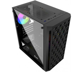 Корпус mATX без БП Powercase Mistral Micro T3B (CMIMTB-L3)