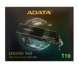 Накопитель SSD M.2 NVMe 1TB ADATA LEGEND 960 ALEG-960-1TCS