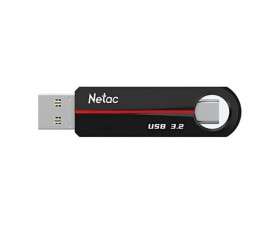 Флеш накопитель 32Gb USB 3.2+Type-C Netac US18 (NT03US18C-032G-32BK)