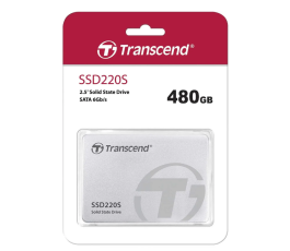 Накопитель SSD SATA 2,5" 480Gb Transcend SSD220S (TS480GSSD220S)
