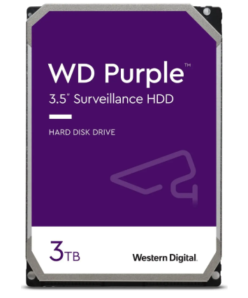 Жесткий диск 3.5" 3000Gb WD Purple (WD33PURZ)