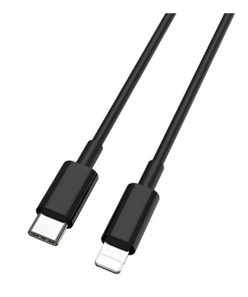 Кабель USB 3.1 Type-C - Ligntning Cablexpert CCP-USB-CMLM2-1M, 1m, черный
