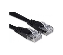 Патчкорд U/UTP Ripo 4 пары кат.6, 1,5м, заливной, многожильный (черный)