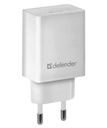 Универсальное СЗУ DEFENDER UPA-21 (1 USB, 2.1А), белый