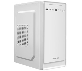 Корпус mATX без БП Ginzzu B185, белый