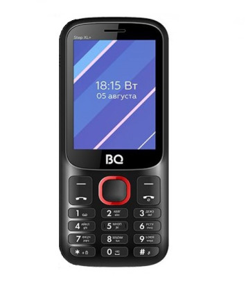 Мобильный телефон BQ-2820 Step XL+ Black+Red