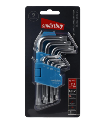 Набор ключей Smartbuy TORX SBT-TSS-9 (9 предметов)