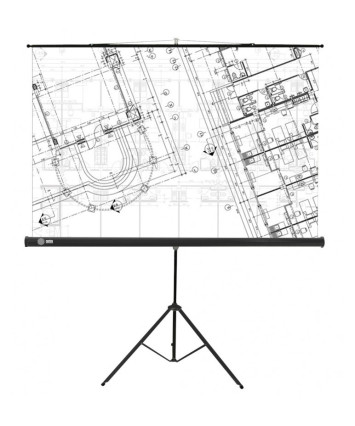 Экран для проектора Cactus 127x127см Triscreen CS-PST-127X127 1:1 напольный рулонный белый