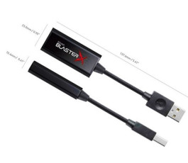 Звуковая карта PCI-E CREATIVE Sound BlasterX G1 (Acoustic Engine Pro) USB 7.1 (RTL)