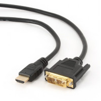Кабель HDMI - DVI, 1.8m, Cablexpert CC-HDMI-DVI-6