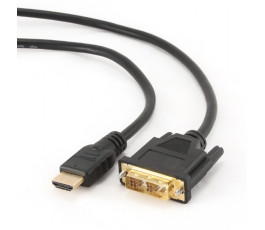 Кабель HDMI - DVI, 1.8m, Cablexpert CC-HDMI-DVI-6