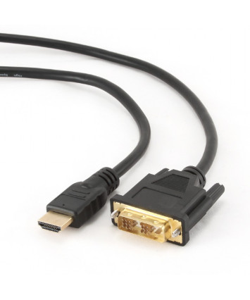 Кабель HDMI - DVI, 1.8m, Cablexpert CC-HDMI-DVI-6