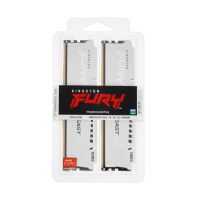 Комплект модулей памяти DDR5 2X32Gb Kingston FURY Beast White EXPO (KF560C36BWEK2-64)