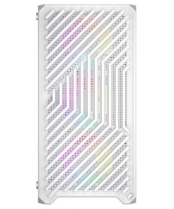 Корпус mATX без БП 1STPLAYER TRILOBITE T5 белый