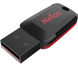 Флеш накопитель 64Gb USB 2.0 Netac U197 (NT03U197N-064G-20BK), черный