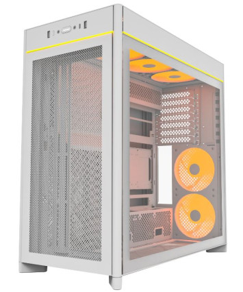 Корпус ATX без БП Montech HS01 PRO, белый Корпус ATX без БП Montech HS01 PRO, белый