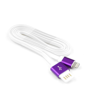 Кабель USB - Ligntning Cablexpert CC-ApUSBgd1m, 1m, фиолетовый