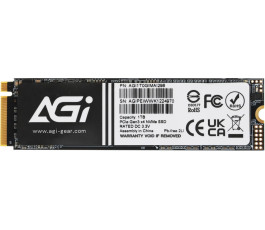Накопитель SSD M.2 NVMe 1TB AGI AI298 (AGI1T0GIMAI298-CB)