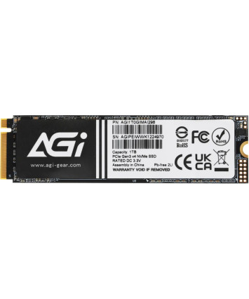 Накопитель SSD M.2 NVMe 1TB AGI AI298 (AGI1T0GIMAI298-CB)