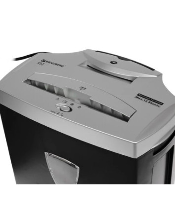 Уничтожитель документов (шредер) BRAUBERG S12, P-4