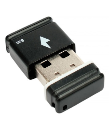 Флеш накопитель 8Gb USB 2.0 Gembird GFL-2.0-8mini, черный