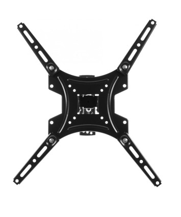 Кронштейн для телевизора Buro FL4S, 20-65", настенный, поворотно-выдвижной и наклонный, черный