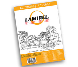 Плёнка для ламинирования А5 (154х216мм) 75 микрон (100 л.) (LA-78657) Lamirel