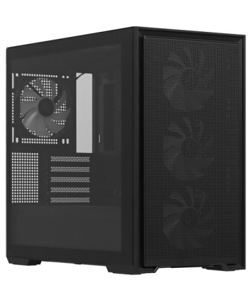 Корпус mATX без БП ARDOR GAMING Rare Minicase N605 ARGB, черный