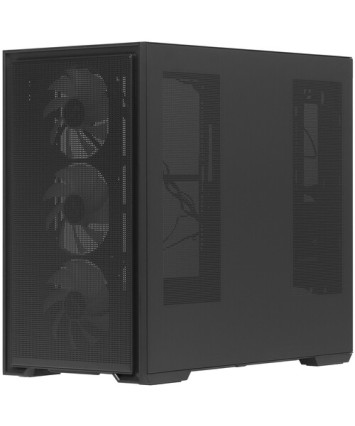 Корпус mATX без БП ARDOR GAMING Rare Minicase N605 ARGB, черный