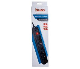 Сетевой фильтр Buro 600SH-16-5-B 5m